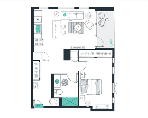 One Bedroom Apartments for Rent